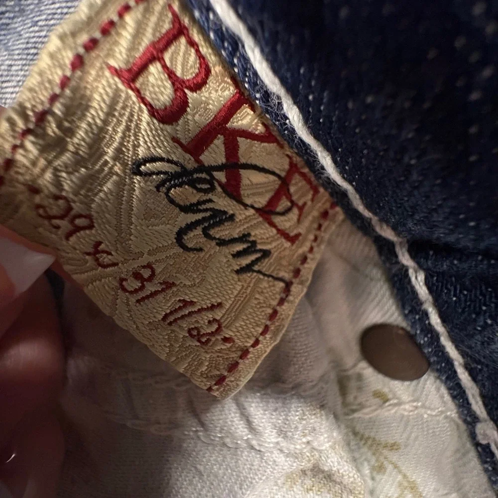 BKE Madison Skinny Jeans Women 29x31.5 Medium Wash Distressed Stretch Denim Y2k - Picture 9 of 9